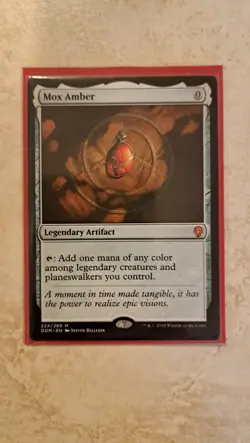 Mox Amber Dominaria Magic the Gathering Card LP/NM Condition - Image 1