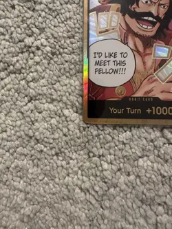 One Piece CCG Gol.D.Roger GOLD DON!! Card (OP-13) English Near Mint Single! - Image 4
