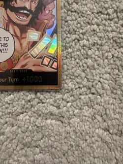 One Piece CCG Gol.D.Roger GOLD DON!! Card (OP-13) English Near Mint Single! - Image 5
