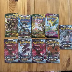 Pokemon Jolteon V Tin - OPENED Card + 5 Sealed Booster Packs Complete & Original - Image 4