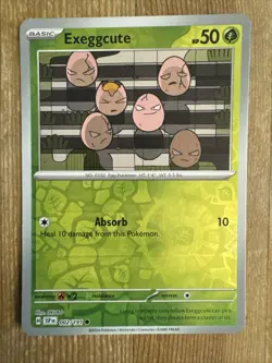 Exeggcute 002/191 Scarlet & Violet Surging Sparks Pokemon Card Reverse Holo NM - Image 1
