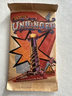 Wizards of the Coast Magic: The Gathering Unhinged 15-Card Booster Pack 653569007654 - Image 1