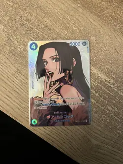 Boa Hancock OP01-078 & OP04 SR SP One Piece Card Japanese Kingdoms of Intrigue - Image 3