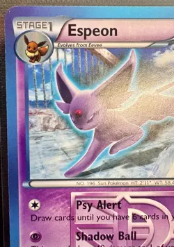 Pokemon TCG Espeon Card Lot English Japanese Pokemon TCG Common Holo 2 Card Lot - Image 2