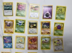 Lot of 20 Pokemon Cards Base Set including Brock's Vulpix 37/132 - Image 2