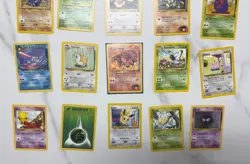 Lot of 20 Pokemon Cards Base Set including Brock's Vulpix 37/132 - Image 3