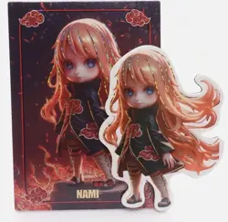 Nami Perona Akatsuki One Piece Waifu Magnet Redemption Hit Anime Trading Card - Image 2