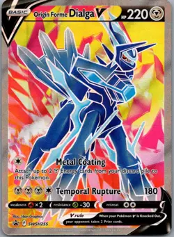 Origin Forme Dialga V Promo SWSH: Sword & Shield Promo Cards SWSH255 NM - Image 1