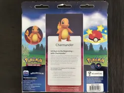 TCG Pokemon GO Charmander Pin Collection Box NEW SEALED - Image 2