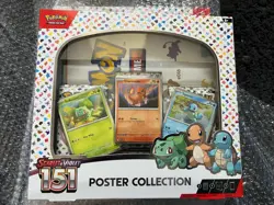Pokemon TCG S&V 151 Poster Collection FACTORY SEALED - Image 1