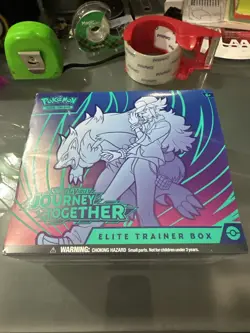 Pokemon TCG Scarlet Violet Journey Together ETB Elite Trainer Box Factory Sealed - Image 1