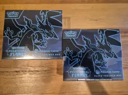 Pokemon TCG Phantasmal Flames ETB Pokemon Center Exclusive 2x - Image 1