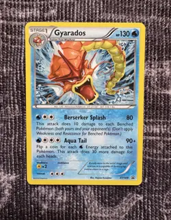 Gyarados Pokemon 2016 XY Black Star Promo Shiny #XY109 TCG - Image 1