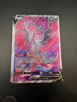 Pokemon - Galarian Moltres V (Full Art) - 176/198 - SWSH06: Chilling Reign - Image 1