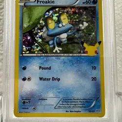 2021 POKEMON MCDONALD'S COLLECTION #22/25 FROAKIE HOLO - PSA 10 GEM MINT - Image 3