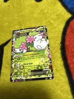 Pokemon XY Black Star Promo Holo Shaymin EX XY148 NM/M - Image 1