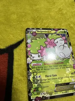 Pokemon XY Black Star Promo Holo Shaymin EX XY148 NM/M - Image 2