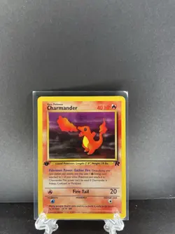 Charmander - 1st Edition - 50/82 Team Rocket - Pokemon TCG - 2000 - Image 1