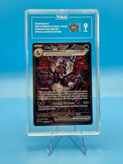 TAG 9 Pokemon TCG Paldean Fates Charizard ex Holo SIR 234/091 - Image 1