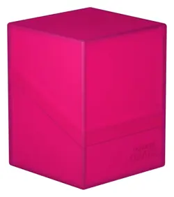 Ultimate Guard 100+ Boulder Standard Size Deck Case Rhodonite (Pink) MTG Pokemon - Image 2