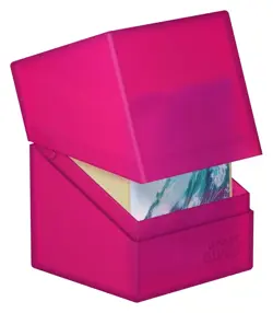 Ultimate Guard 100+ Boulder Standard Size Deck Case Rhodonite (Pink) MTG Pokemon - Image 3