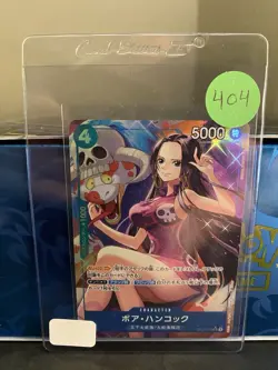 One Piece Cards Game - Boa Hancock (Alt Art) OP01-078 SRThe Best PRB-01 Japanese - Image 3