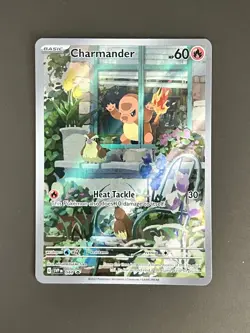 Charmander 044/SVP Pokemon Card Scarlet & Violet Promo Illustration Rare Holo - Image 1