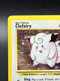 Clefairy 5/102 Base Set 2 Unlimited Holo WOTC Wizards Pokemon Trading Card Game - Image 3
