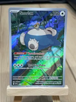 Pokemon TCG Snorlax 051 Scarlet & Violet 151 Promo Card NM Condition - Image 1