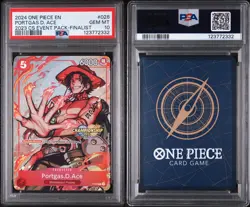 Portgas.D.Ace (CS 2023 Event Pack) P-028 One Piece Promotion Cards Foil - Image 3