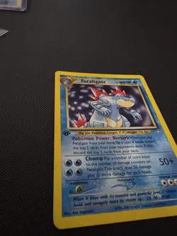 Feraligatr 4/111 Neo Genesis Holo Card 1st Edition NM/LP Condition - Image 3