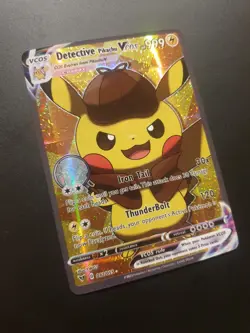 ✨ Pokemon Detective Pikachu | Custom Card * Exklusive * Kunstkarte * RARE ✨ - Image 2