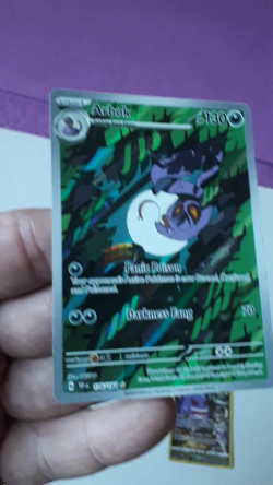 ARBOK 176/162 Temporal Forces Illustration HOLO POKEMON CARD 2024 - Image 2