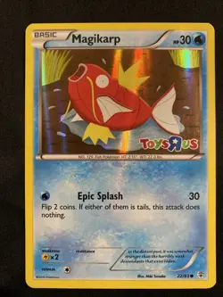 MAGIKARP 22/83 HOLO XY GENERATIONS TOYS R US PROMO POKEMON CARD NM - Image 1
