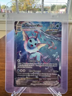 Pokemon Vaporeon VMAX SWSH182 SWSH: Sword & Shield Promo Cards NM - Image 1