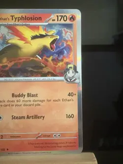 ETHAN’S TYPHLOSION 034/182 Destined Rivals NM - Holo Rare - Pokemon TCG Card - Image 3