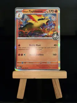 ETHAN’S TYPHLOSION 034/182 Destined Rivals NM - Holo Rare - Pokemon TCG Card - Image 4
