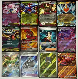 Pokemon Lot Of 12 Cards (Mega ex, Full Art, Ex & Trainers) Mint - Image 1