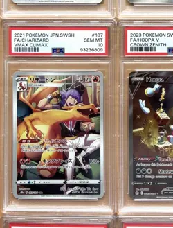 Charizard 187/184 Holo Japanese Pokemon Card PSA 10 Gem Mint - Image 1