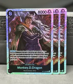 One Piece Card Game Sabo OP13-004 Preconstructed Red-Black Leader Deck - Image 5