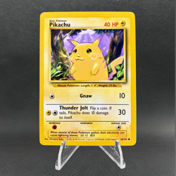 Pikachu Base Set #58/102 - 1999 Vintage WOTC Pokemon Card - Excellent Condition - Image 1