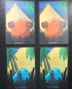 Yugioh UDE SHEEP TOKENS / SUNDENBOCK SPIELMARKEN - Card Master Kretzschmar 4x ! - Image 1