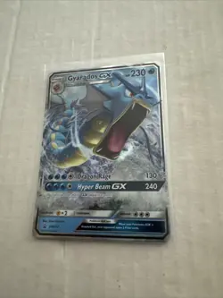 Pokemon Card Gyarados GX SM212 Black Star Promo Half Art Near Mint - Image 1
