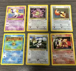 Pokemon Trading Cards Promo WOTC Lot . Mew, Holo Eevee, & More. READ DETAILS - Image 2