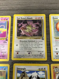 Pokemon Trading Cards Promo WOTC Lot . Mew, Holo Eevee, & More. READ DETAILS - Image 4