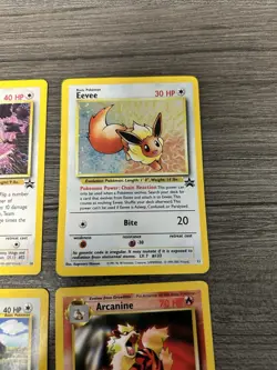 Pokemon Trading Cards Promo WOTC Lot . Mew, Holo Eevee, & More. READ DETAILS - Image 5