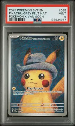 Pikachu with Grey Felt Hat 085 Sv: Scarlet & Violet Promo Cards Regular - Image 1
