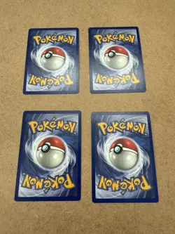 1999 Pokemon First Movie Set x4 LP WB Black Star Promo Cards - Image 2