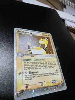 Pokemon TCG Ampharos EX Holo Card 89/97 Ultra Rare, EX Dragon - Image 1