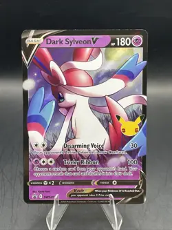 Dark Sylveon V SWSH134 SWSH: Sword & Shield Promo Cards Holo - Image 1